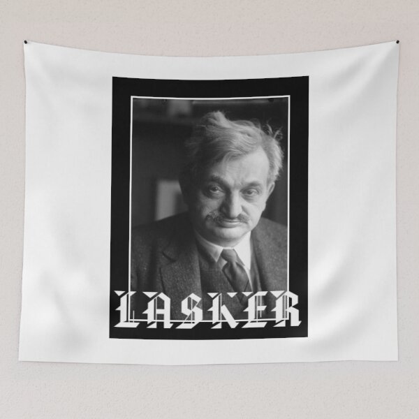 Item preview, German ChessWorld Champion Emanuel Lasker  designed and sold by obviouslogic.