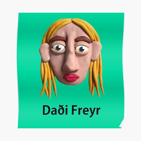 Daði Freyr Think About Thing Poster