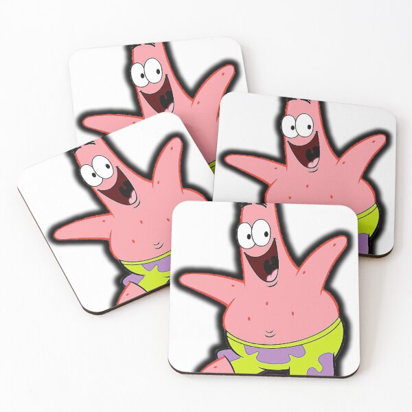 Item preview, Patrick Star in a good mood Meme designed and sold by Professional Memer.