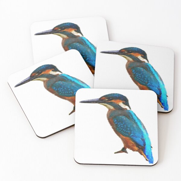 Item preview, Common Kingfisher Bird Impressionism Art designed and sold by Zeph1.