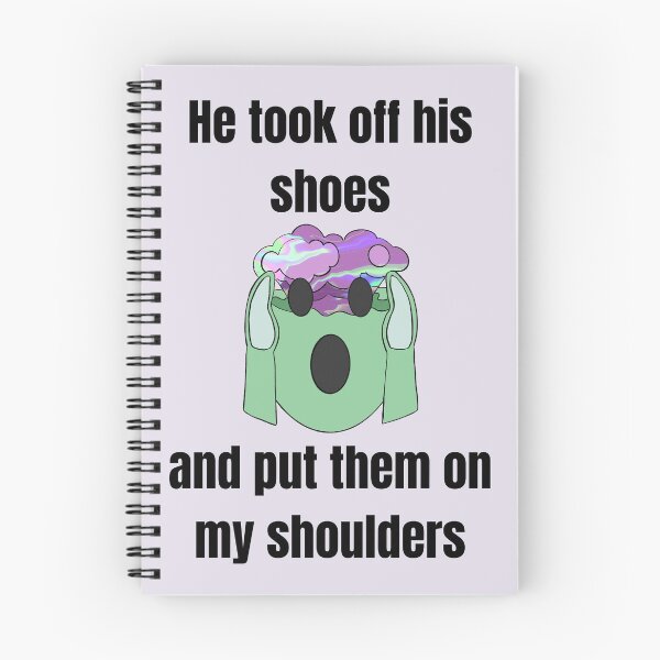 Item preview, His Shoes - Funny Weird Meme Bad Translation designed and sold by raspberry-tea.