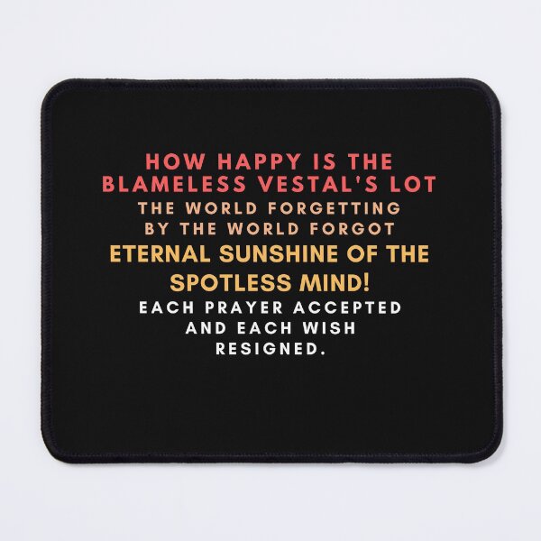 Item preview, Eternal Sunshine of the Spotless Mind Poem, Eloise and Abelard designed and sold by mustardblack.