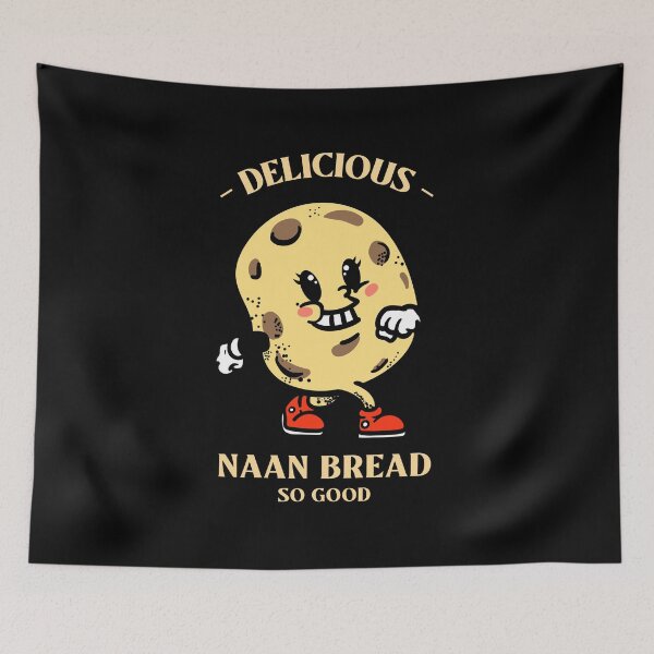 Item preview, Delicious Naan Bread designed and sold by NoTimeToWaste.