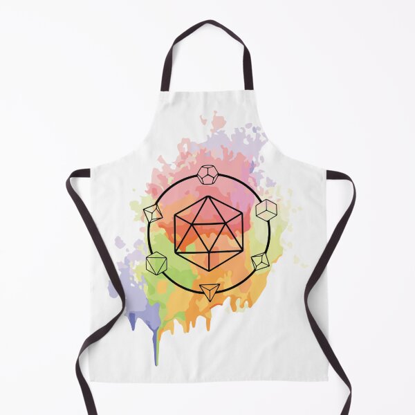 Item preview, Watercolor Dice Set designed and sold by amaryllisart.