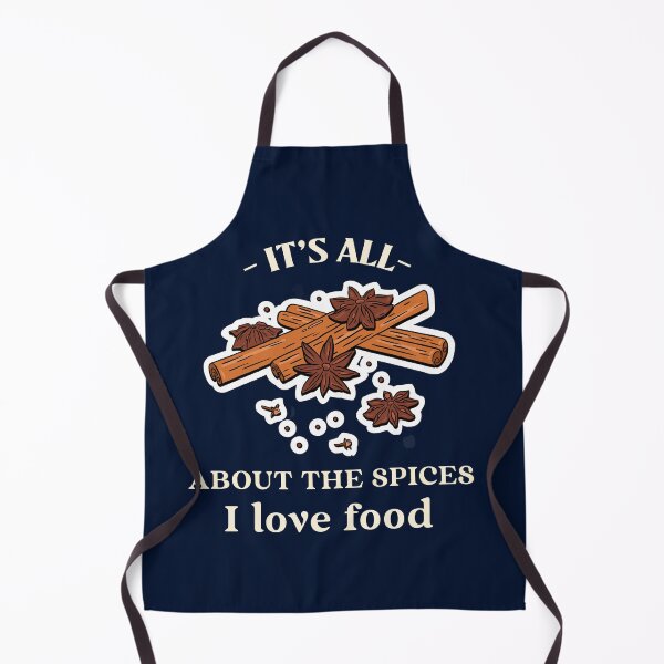 Item preview, It's All About The Spices - I Love Food designed and sold by NoTimeToWaste.