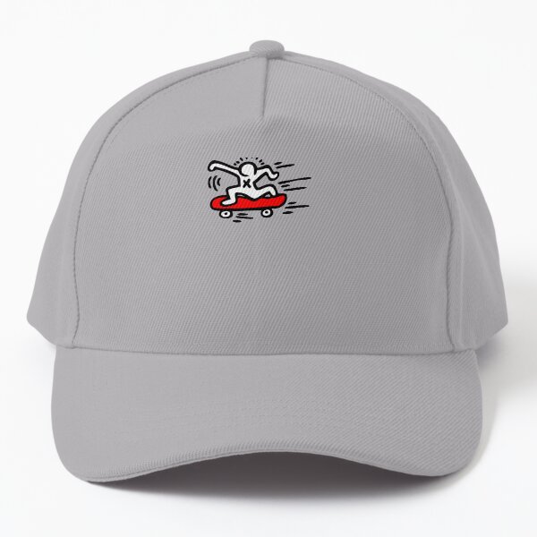 Keith Haring - Skate Lover 1988 Talking Heads Abstract Pop Art Baseball Cap