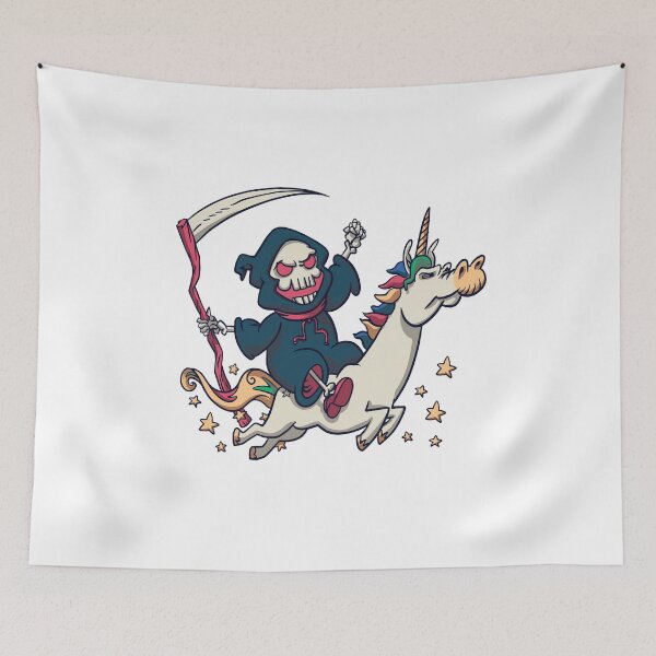 Item preview, Dead riding unicorn , halloween is coming designed and sold by TRIBExSPACE.