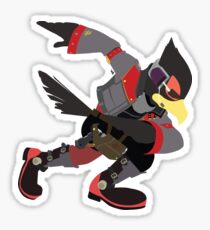 Pegatina Black Falco