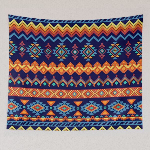 Item preview, Ndebele Fashion Tribal Pattern | African Style Geometry Art   designed and sold by Agmari.