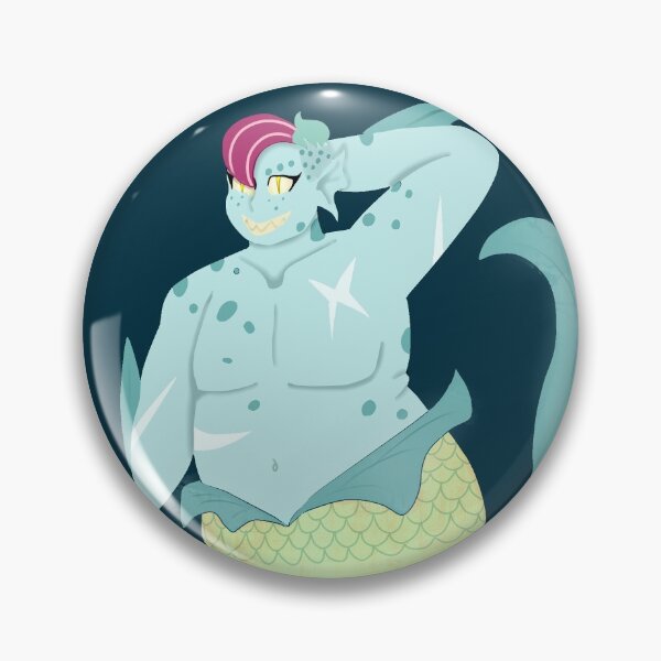 Item preview, Nonbinary Merperson designed and sold by RoboRaindrop.