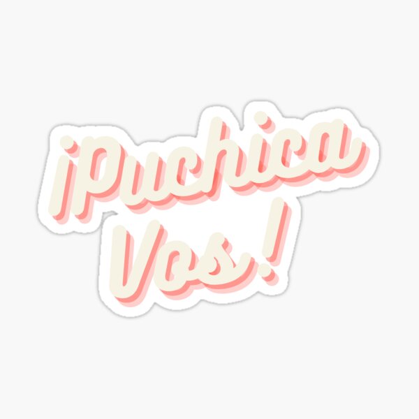 Item preview, ¡Puchica Vos! designed and sold by CatrachoStore.