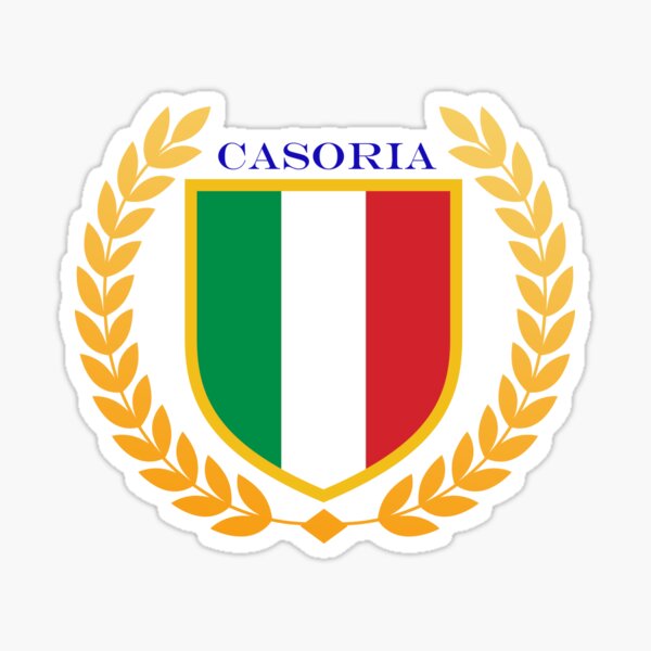 Casoria Italy Sticker