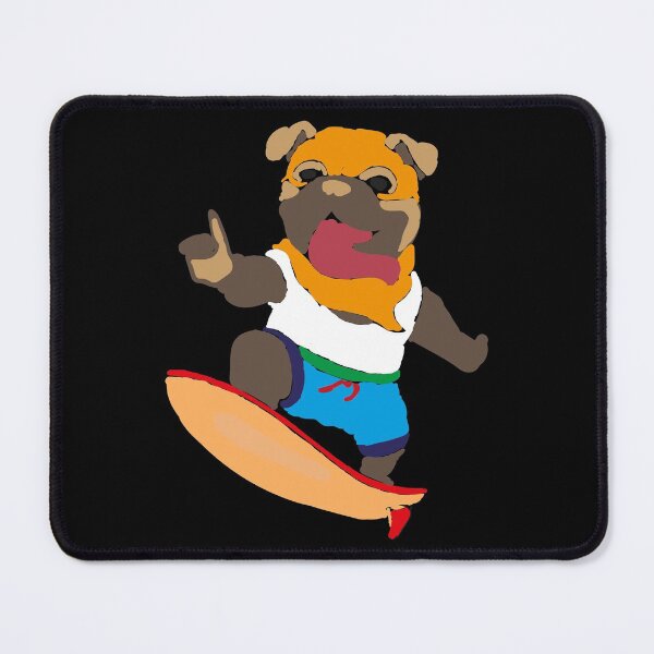 Item preview, Dog On Surfboard - pug version designed and sold by bahicharafe.