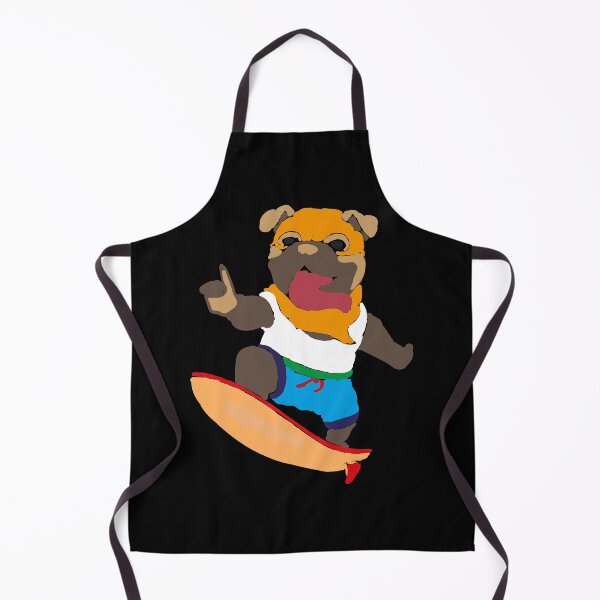 Item preview, Dog On Surfboard - pug version designed and sold by bahicharafe.