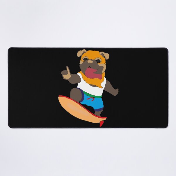 Item preview, Dog On Surfboard - pug version designed and sold by bahicharafe.