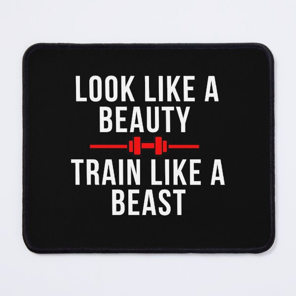 Item preview, Look like a beauty train like a beast female workout designed and sold by portrait4you.