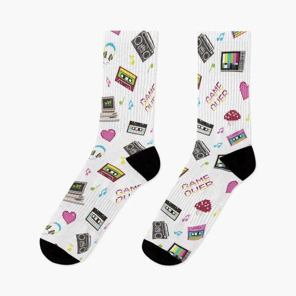Item preview, Retro 80s Entertainment Pixel Set designed and sold by infleims.