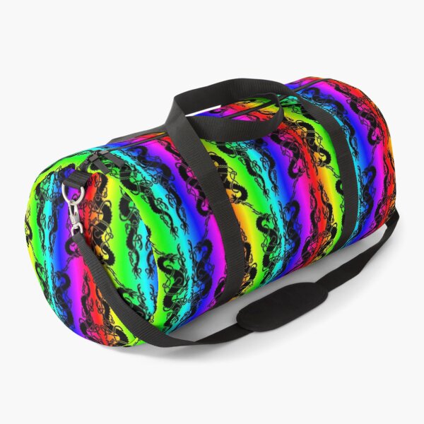 Item preview, Celtic Black Dragons on Rainbow designed and sold by ingridthecrafty.
