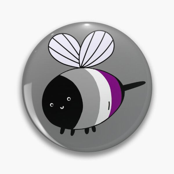 Item preview, Subtle Asexual Bee. asexual bee designed and sold by tiredandbored.