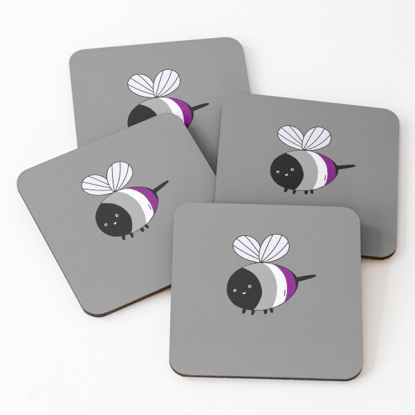 Item preview, Subtle Asexual Bee. asexual bee designed and sold by tiredandbored.