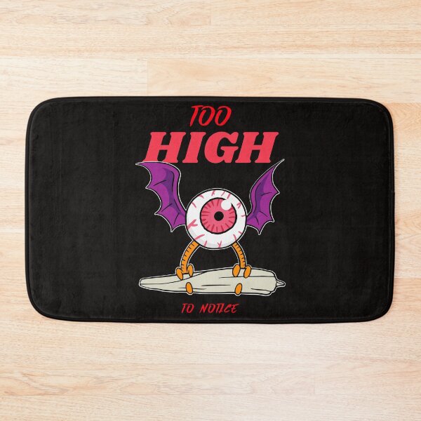 Item preview, Too High Pothead (Black) designed and sold by PotheadTees.