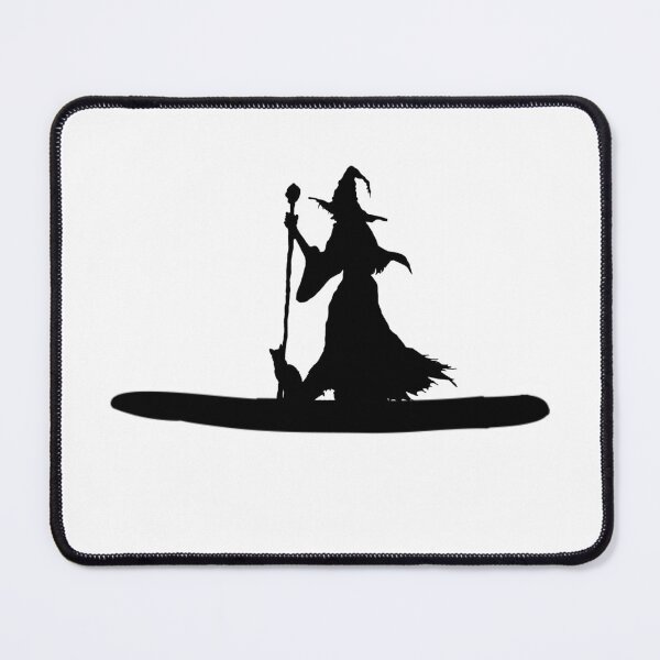 Item preview, Sup stand up paddling witch silhouette  designed and sold by portrait4you.