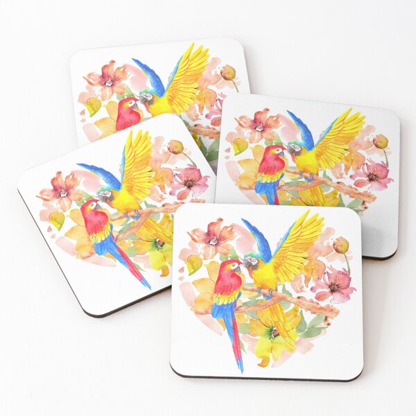 Item preview, Colorful watercolor Love Bird  designed and sold by Product  Stella.