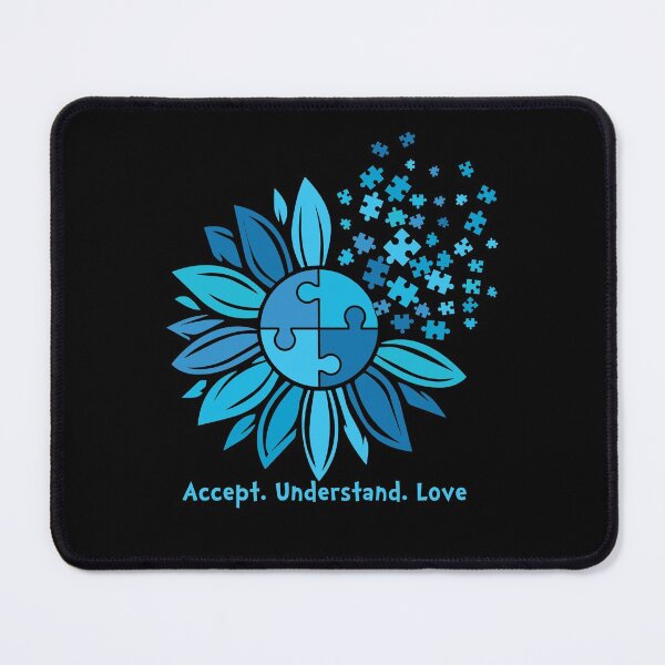 Item preview, Autism awareness puzzle ribbon quote spectrum disorder autistic man woman child kindness boy girl designed and sold by tiffanator606.