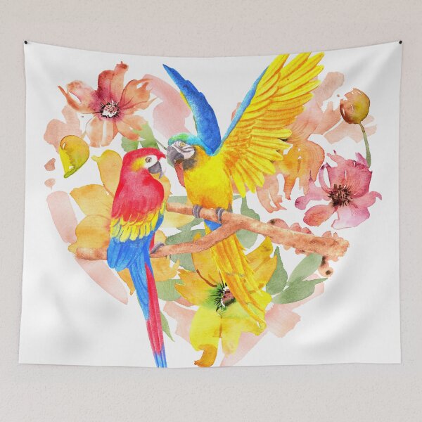 Item preview, Colorful watercolor Love Bird  designed and sold by Product  Stella.