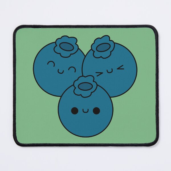 Item preview, Cute Blueberries - Kawaii Blueberries designed and sold by KawaiiByDice.