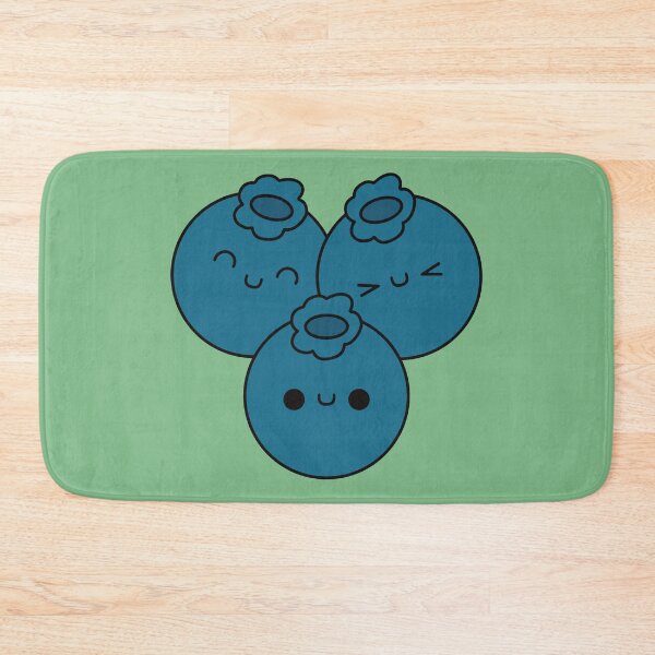 Item preview, Cute Blueberries - Kawaii Blueberries designed and sold by KawaiiByDice.
