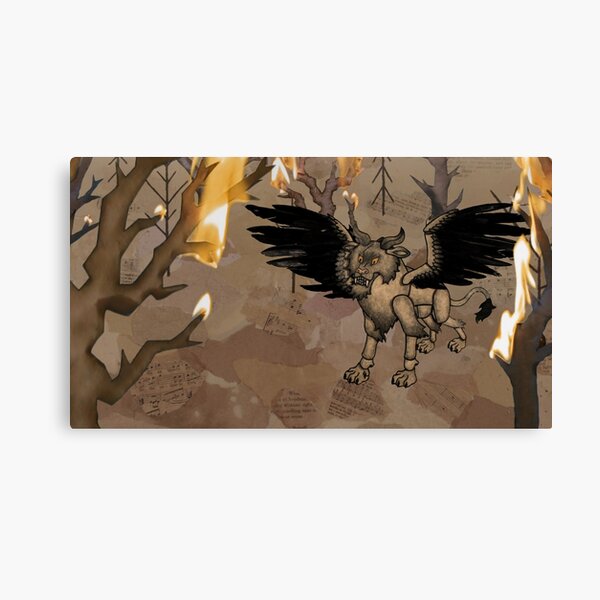 Lioness Demon from "I'll Go" Canvas Print
