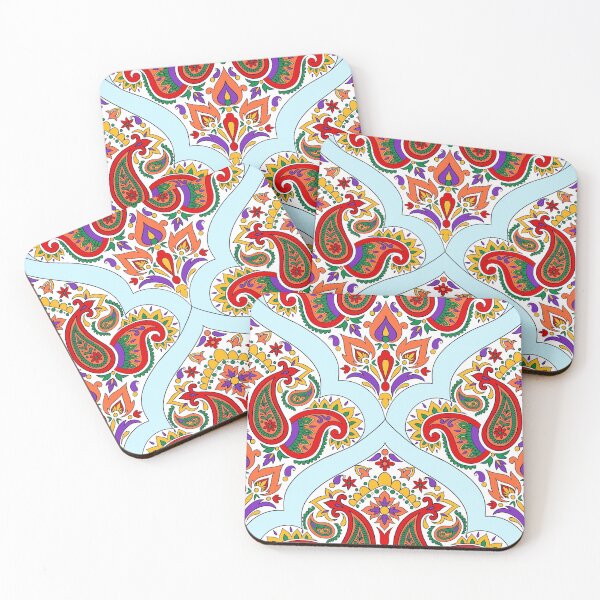 Item preview, Seamless Paisley Pattern - Light Blue designed and sold by SemDesigns1.