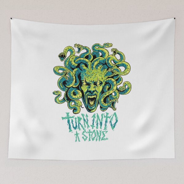 Item preview, Turn into a stone , medusa snakes  designed and sold by TRIBExSPACE.