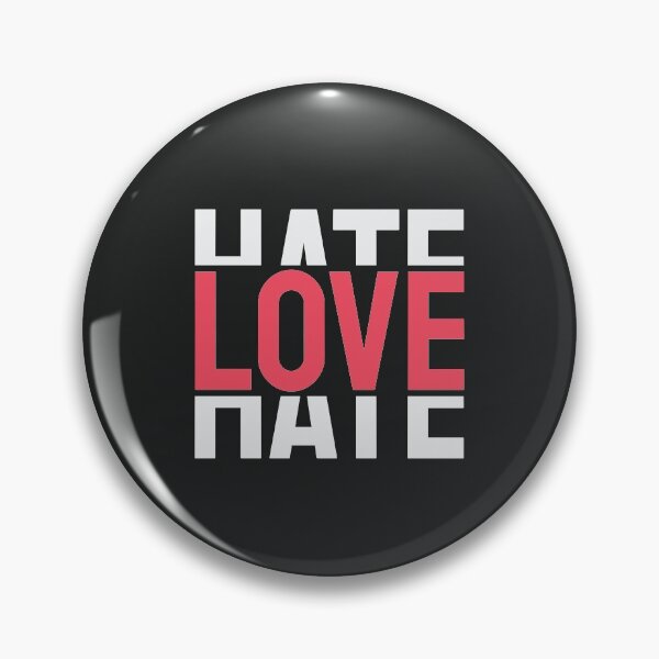 Item preview, Love Hate Cool Design designed and sold by Nadheesh.