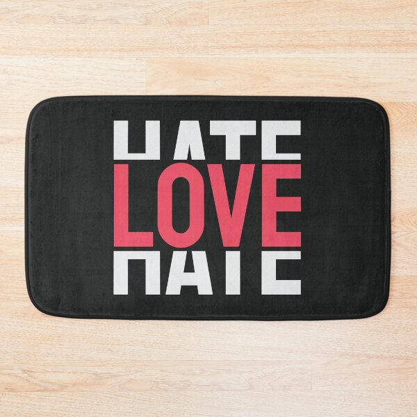 Item preview, Love Hate Cool Design designed and sold by Nadheesh.