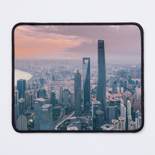 Shanghai Skyline Mouse Pad