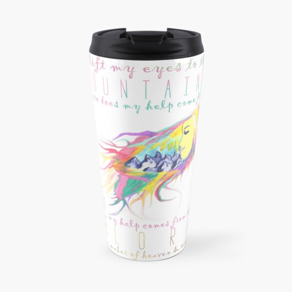 Psalm 121:1:2 Travel Coffee Mug