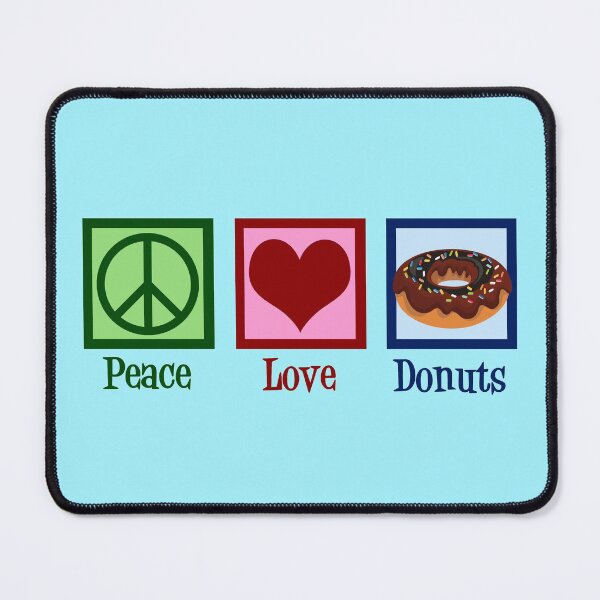 Item preview, Peace Love Donuts designed and sold by Epic Love Designs.