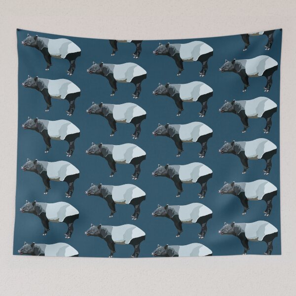 Item preview, M is for Malayan Tapir  designed and sold by PrettylittlepastelUk.