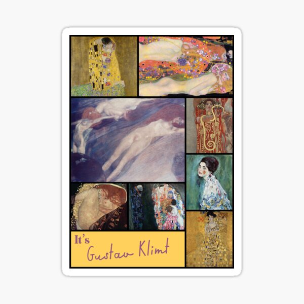 Aperçu de l'œuvre C'est la collection Gustav Klimt - Art créée et vendue par Ravensdesign.