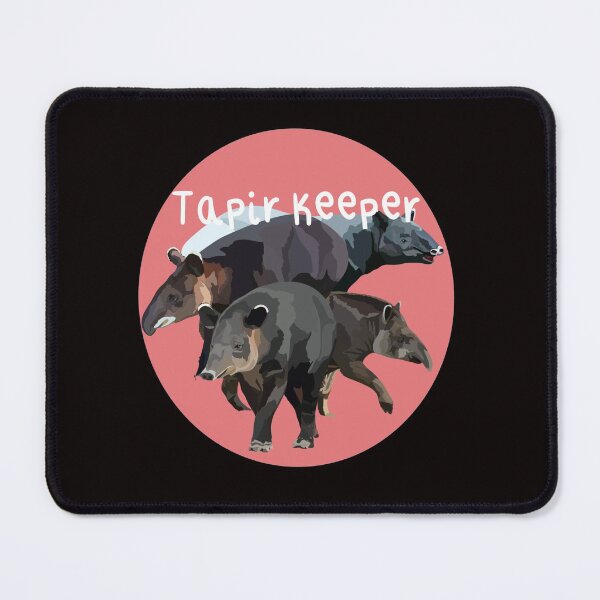 Item preview, T is for Tapir Keeper,Tapir Keeper Gift – Wildlife Carer Design for Zookeepers and Animal Lovers designed and sold by PrettylittlepastelUk.