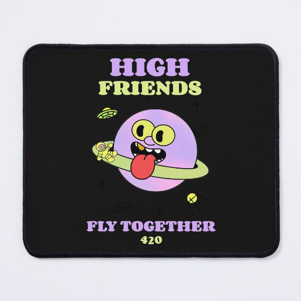 Item preview, High Friends Pothead (Black) designed and sold by PotheadTees.