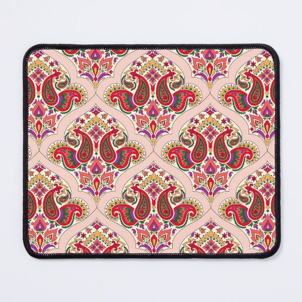 Item preview, Seamless Paisley Pattern - Peachy Pink designed and sold by SemDesigns1.