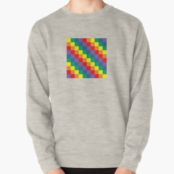 Colorful geometry Pullover Sweatshirt