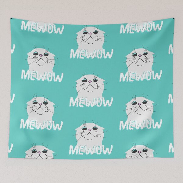 Item preview, Mewow Cat designed and sold by Amedeea Art.