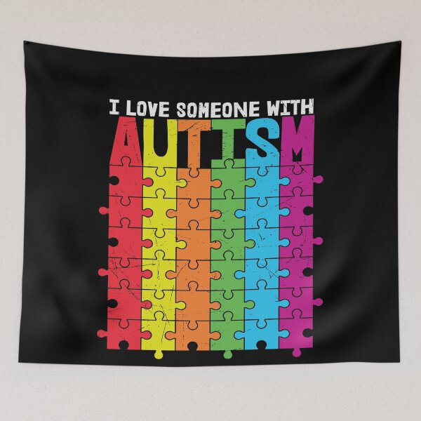 Item preview, Autism awareness puzzle ribbon quote spectrum disorder autistic man woman child kindness boy girl designed and sold by tiffanator606.