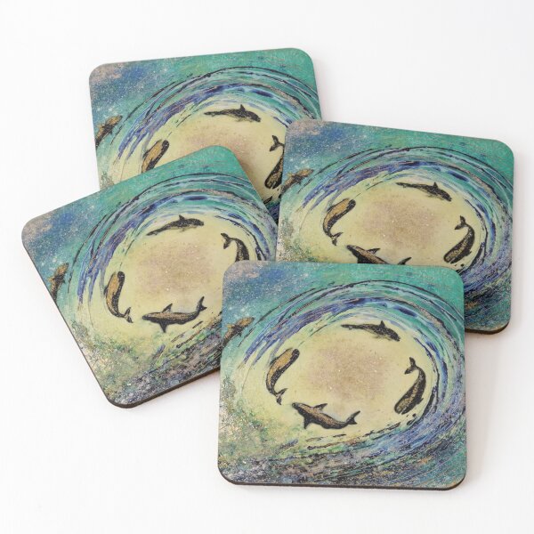 Item preview, Whales, dolphins, intuition designed and sold by evjennyart.