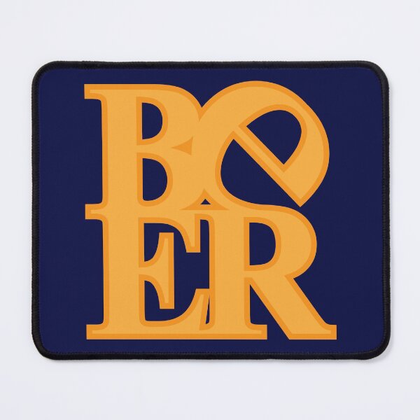 Item preview, LOVE BEER Amber Typography Bold designed and sold by gstrehlow2011.