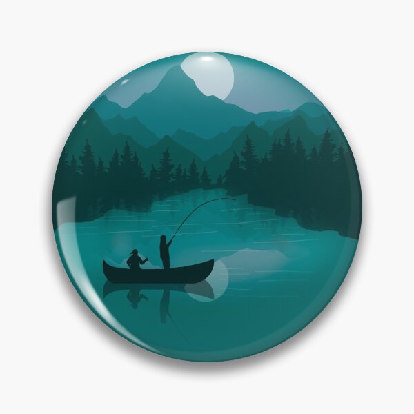 Item preview, Outdoor fishing lover designed and sold by landscapeworlds.